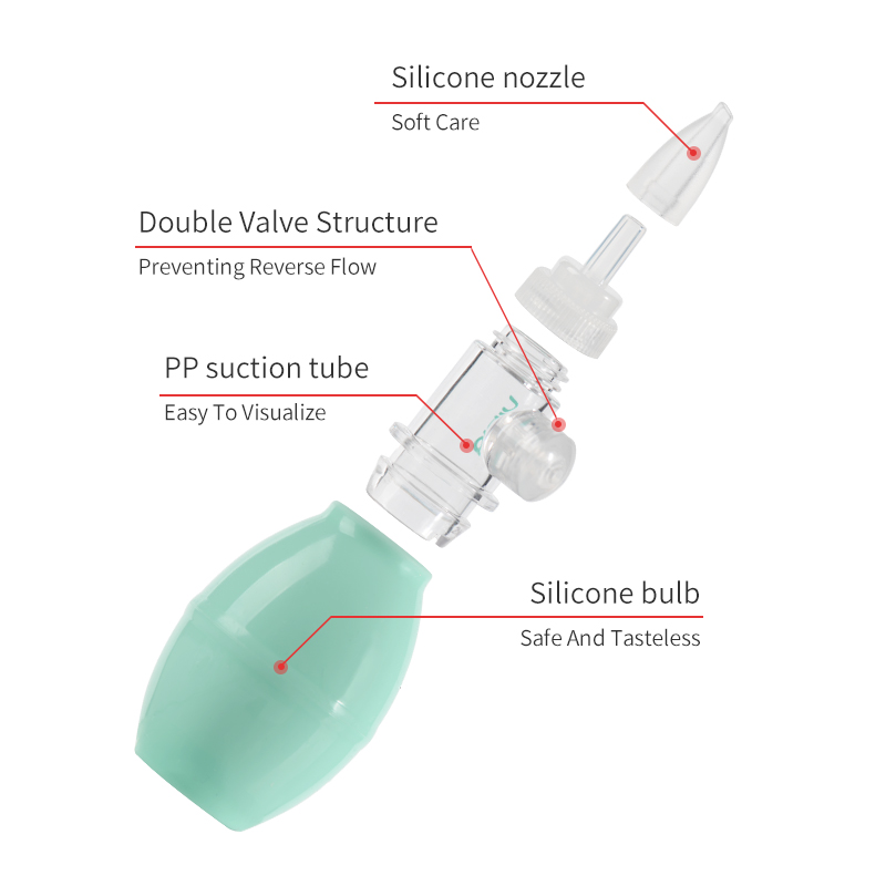 Baby Nasal Aspirator – Soft Silicone Nose Cleaner - Image 3