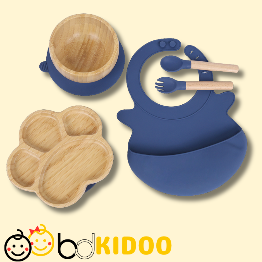Premium Bamboo Feeding Set for Babies