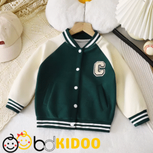 Baby Varsity Jacket – Stylish & Warm Cotton Jacket for Kids | bdkidoo