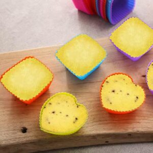 Premium Food-Grade Silicone Muffin Mold – Non-Stick, Heat-Resistant & Easy to Clean